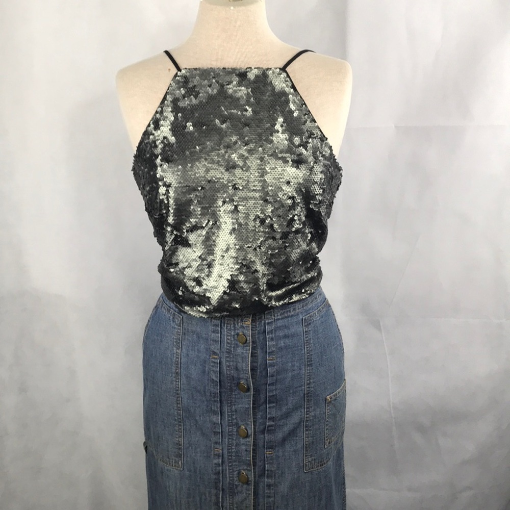 Sequin Tank by Sugarlips - Picture 2 of 8